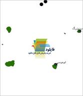 شیپ فایل نقطه ای شهرهای شهرستان ابوموسی واقع در استان هرمزگان