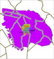 شیپ فایل راه های ارتباطی شهرستان شوشتر واقع در استان خوزستان